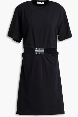 J.W.Anderson Appliquéd cotton-jersey mini dress