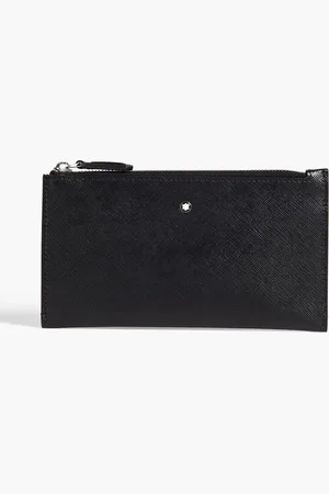 Montblanc Textured-leather pouch
