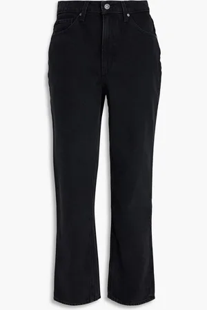 Paige Sarah high-rise straight-leg jeans