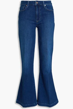 Paige Genevieve high-rise flared jeans - Blue