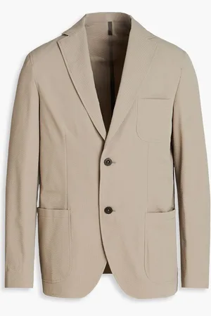 SLOWEAR Seersucker blazer - Neutral