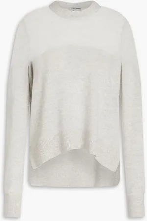 AUTUMN CASHMERE Mélange cashmere sweater - Gray