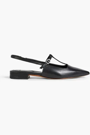 Vince Iliana leather slingback point-toe flats