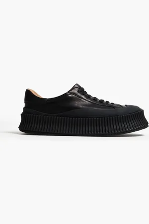 Jil Sander Leather platform sneakers