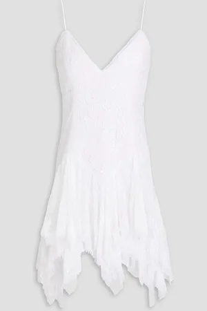 ALICE+OLIVIA Alice Olivia - Paneled lace mini dress