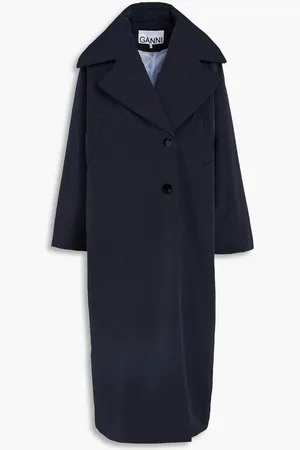 Ganni Shell coat - Blue