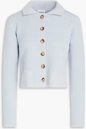 Claudie Pierlot Waffle-knit cardigan - Blue