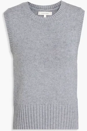 Chinti & Parker Wool and cashmere-blend vest