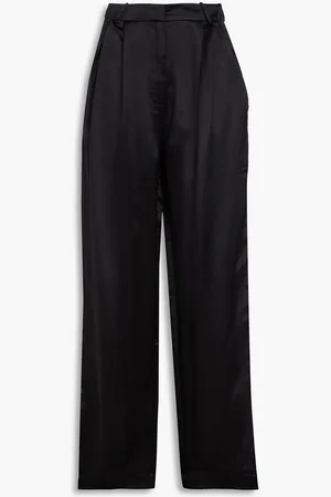 Loulou Studio Vione silk-blend wide-leg pants