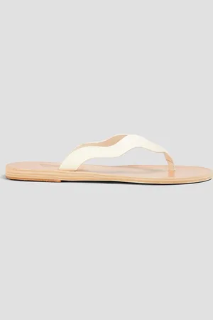 Ancient Greek Sandals Laconia leather sandals - White