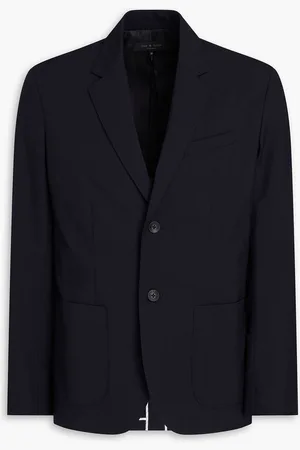 RAG&BONE Wool-blend blazer - Blue