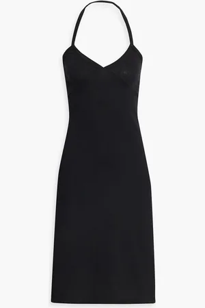 Khaite Mischa cotton-jersey halterneck dress