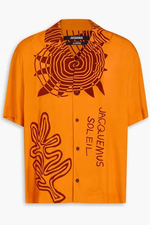 Jacquemus Jean printed crepe shirt