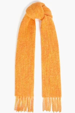 Sandro Frayed felt scarf