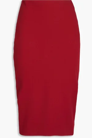 Victoria Beckham Crepe pencil skirt