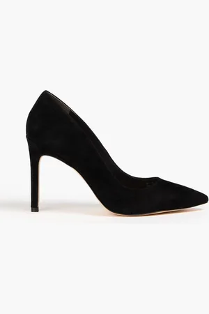 Stuart Weitzman Leigh 95 suede pumps
