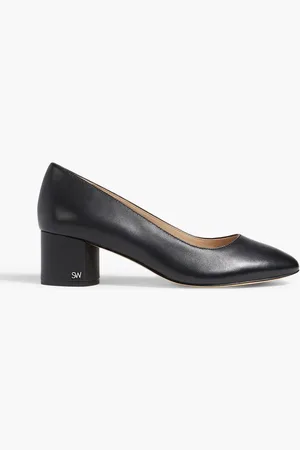Stuart Weitzman Bridget leather pumps