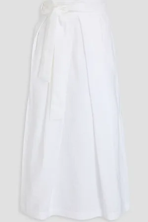 Fabiana Filippi Pleated jacquard maxi skirt