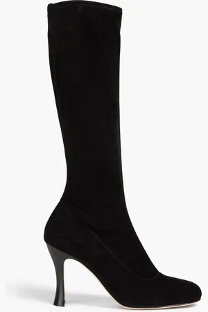 Sergio Rossi Royal stretch-suede boots