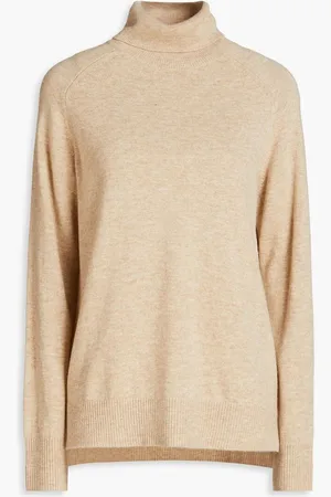 Chinti & Parker Wool and cashmere-blend turtleneck sweater - Neutral
