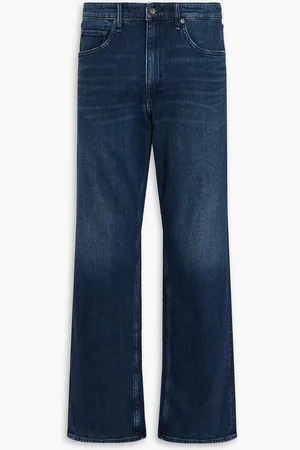 RAG&BONE Fit 4 Authentic Stretch whiskered denim jeans - Blue