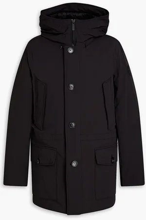 Woolrich Cotton-blend shell hooded parka - Gray