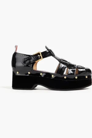 Thom Browne Patent-leather sandals