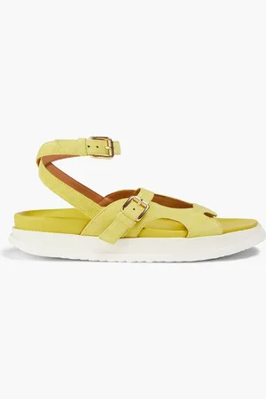 ZIMMERMANN Suede sandals - Yellow