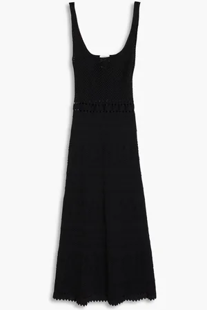 Claudie Pierlot Crochet-knit midi dress
