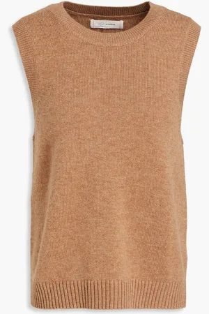 Chinti & Parker Wool and cashmere-blend vest - Brown
