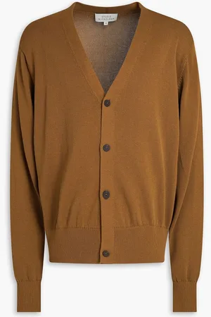 STUDIO NICHOLSON Celio cotton cardigan - Brown