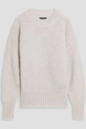 Isabel Marant Estelle mohair-blend sweater - White