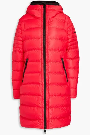 Goldbergh Jump quilted shell hooded down coat - Orange