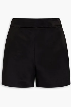 THEORY Satin-twill shorts