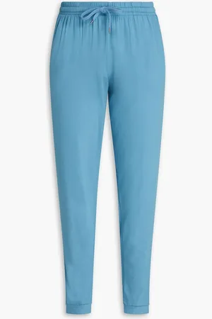 DEREK ROSE Modal-blend jersey sweatpants - Blue