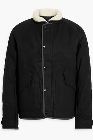 RAG&BONE Heywood quilted wool-blend felt jacket