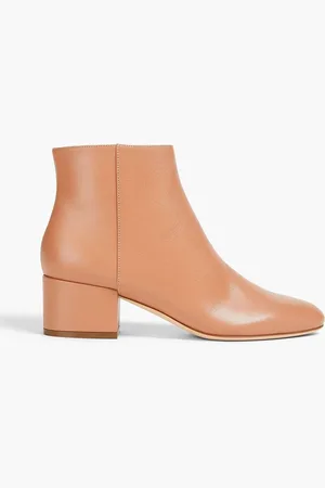 Sergio Rossi Nebbia leather ankle boots - Neutral