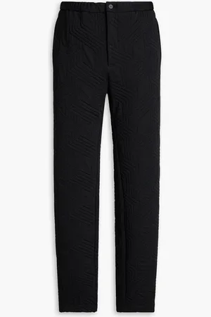 Emporio Armani Quilted jersey pants
