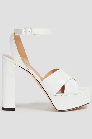 Sergio Rossi Vernice patent-leather platform sandals
