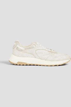 Hogan Cracked leather sneakers