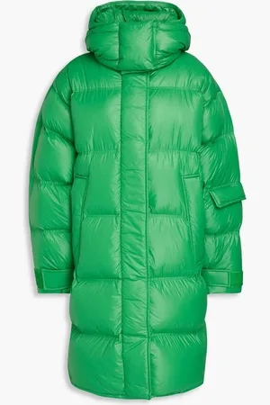 Holzweiler Quilted shell hooded coat