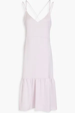 Claudie Pierlot Roya satin midi dress - Green