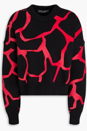 Dolce & Gabbana Printed cashmere sweater