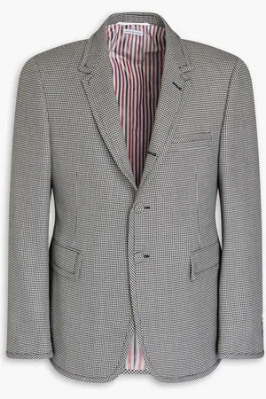 Thom Browne Houndstooth wool-tweed blazer