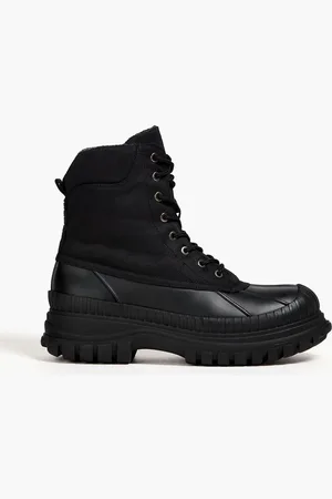 Ganni Canvas ankle boots