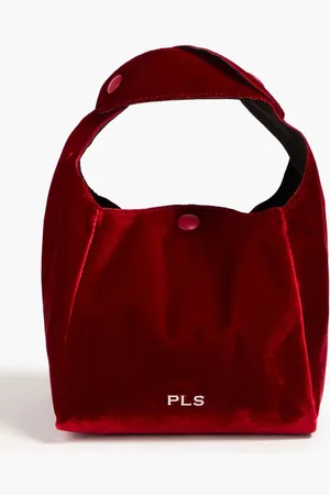Serafini Velvet tote - Red