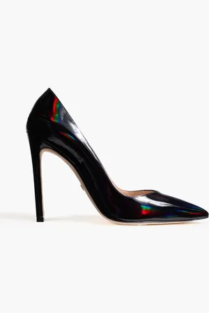 Stuart Weitzman Anny patent-leather pumps