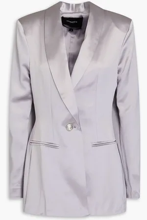 Retrofete Iver satin blazer