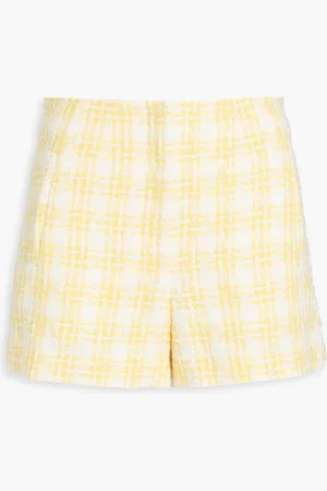 VERONICA BEARD Jazmin cotton-blend tweed shorts