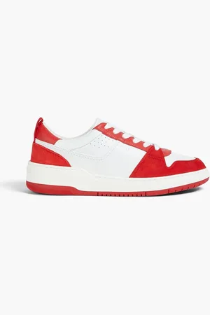 Salvatore Ferragamo Dennis suede and leather sneakers